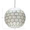Hello Honey® Capiz Honeycomb Ceiling Light